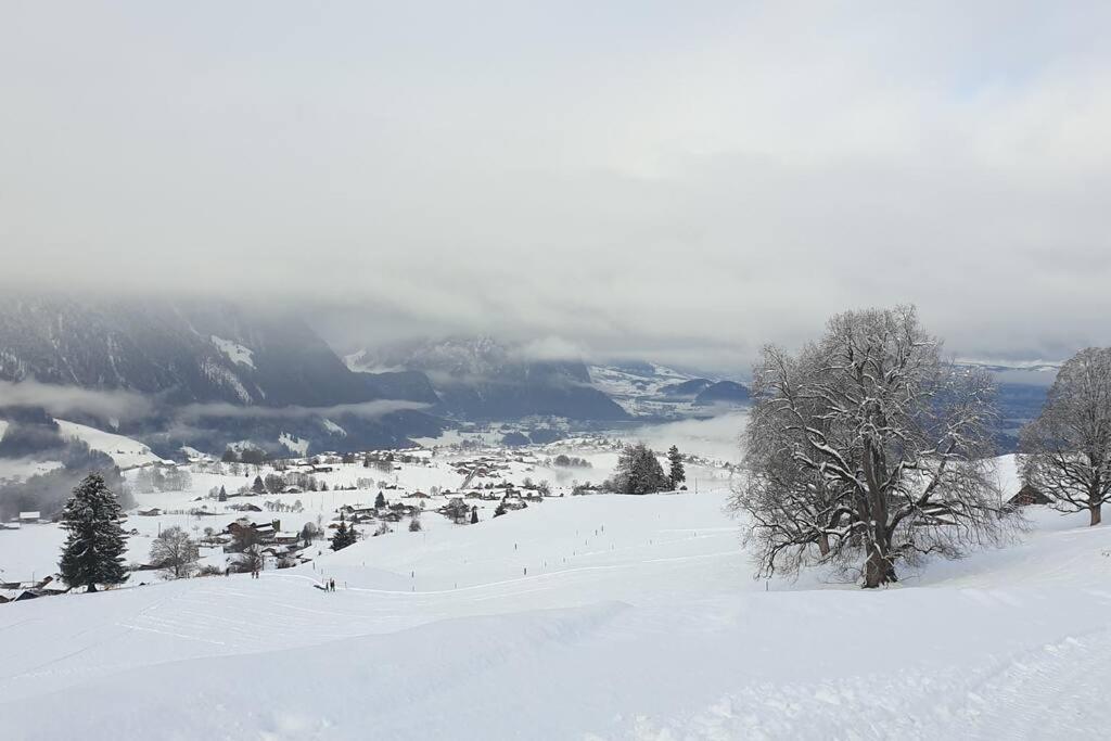 White Home In Aeschi Bei Spiez Exterior foto